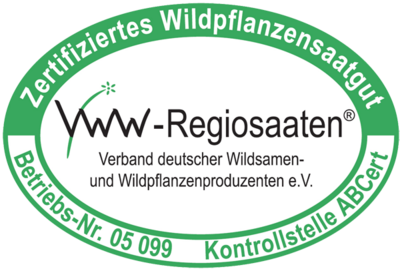 Zertifikat des Verbands deutscher Wildsamen- und Wildpflanzenproduzenten e.V.
